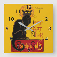 Theophile Steinlen - Le Chatta Noir Vintage