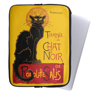 Theophile Steinlen - Le Chatta Noir Vintage Laptop Fodral