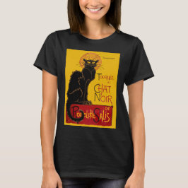 Theophile Steinlen - Le Chatta Noir Vintage T Shirt