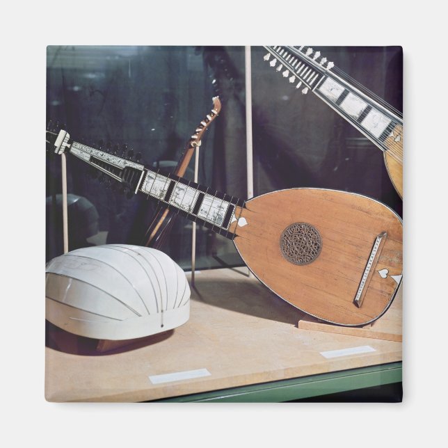 Theorbo, 1637 magnet (Framsidan)