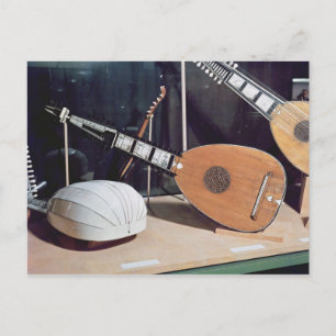 Theorbo, 1637 vykort