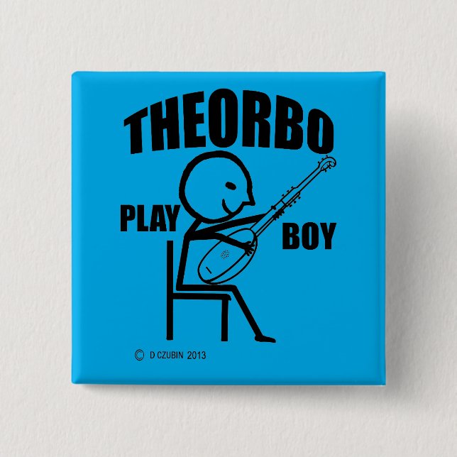 Theorbo Play Boy Knapp (Framsida)