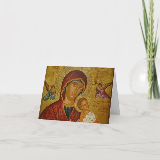 Theotokos Amolyntos Tack Kort (Framsida)