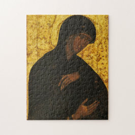 Theotokos från Vysotsky Chin Pussel