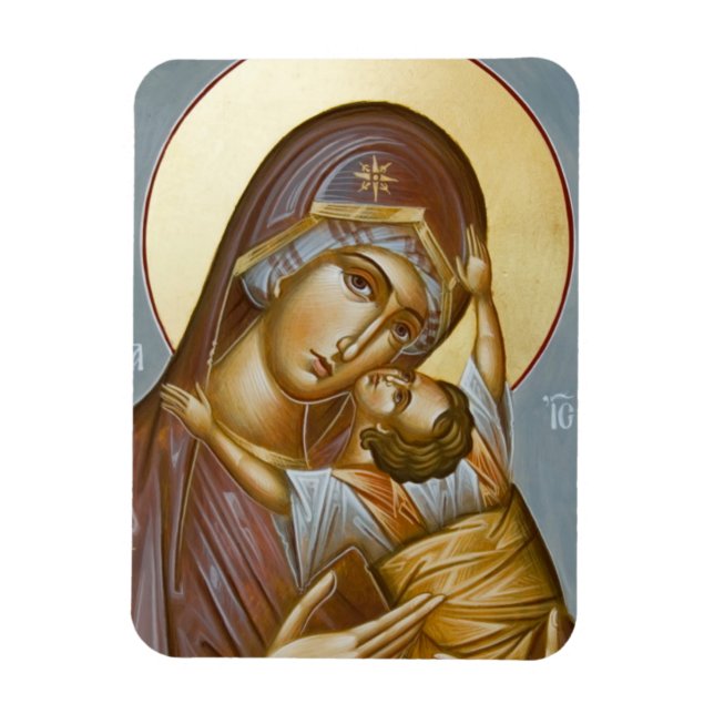 Theotokos Kardiotissa Magnet (Vertikal)