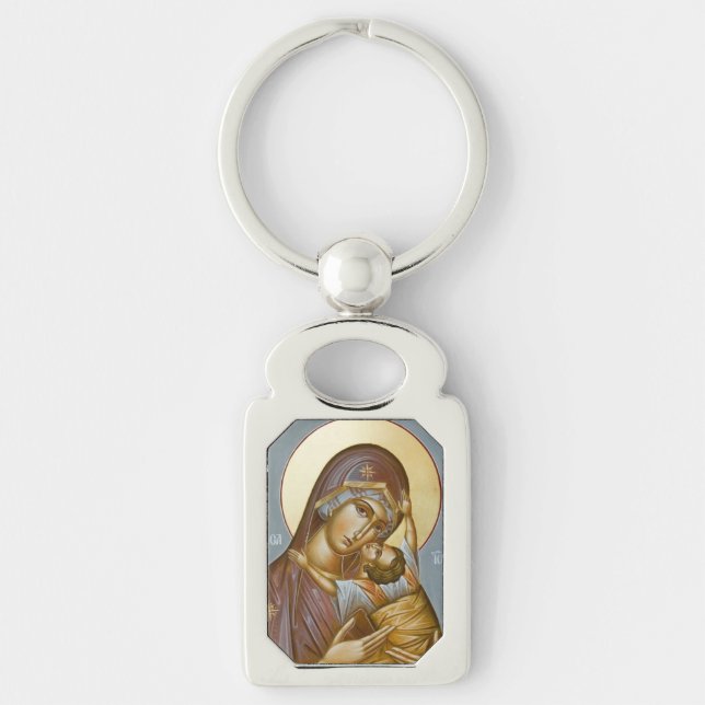 Theotokos Kardiotissa nyckelring (Framsidan)