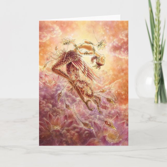 Thep Kinnaree Greeting Card Kort (Framsida)