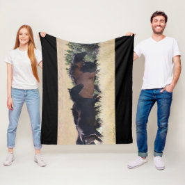 Theping Mustangs Blanket Fleecefilt