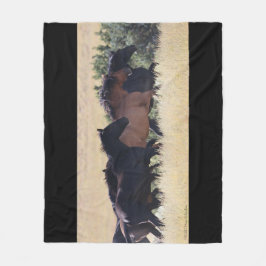 Theping Mustangs Blanket Fleecefilt