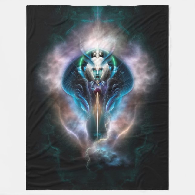 Thera Etheral Queen Fleece Blanket (Framsidan)