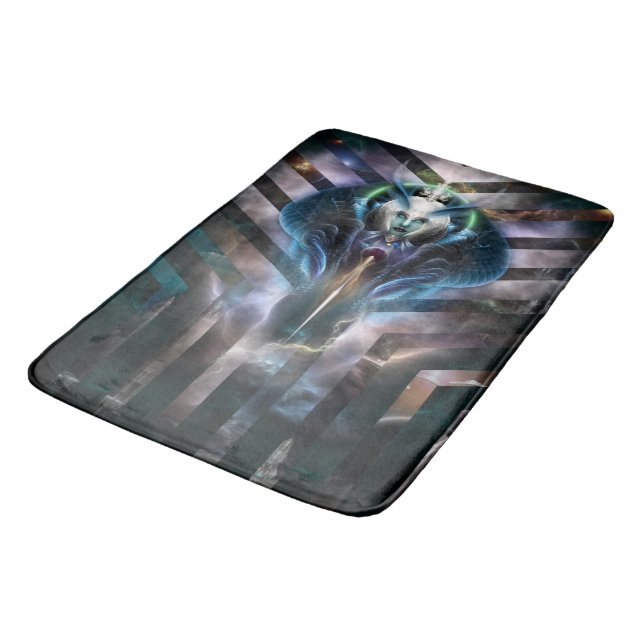 Thera Etheral Queen of Galaxy Bath Mat Badrumsmatta (Vinklad)