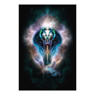 Thera Etheral Queen Photo EnUtvidgning Fototryck