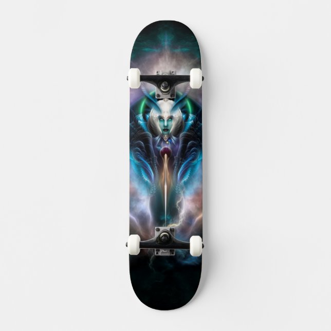 Thera Etheral Queen Skateboard Plus Hardware (Framsida)