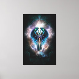 Thera Etheral Queen Wrapped Canvas