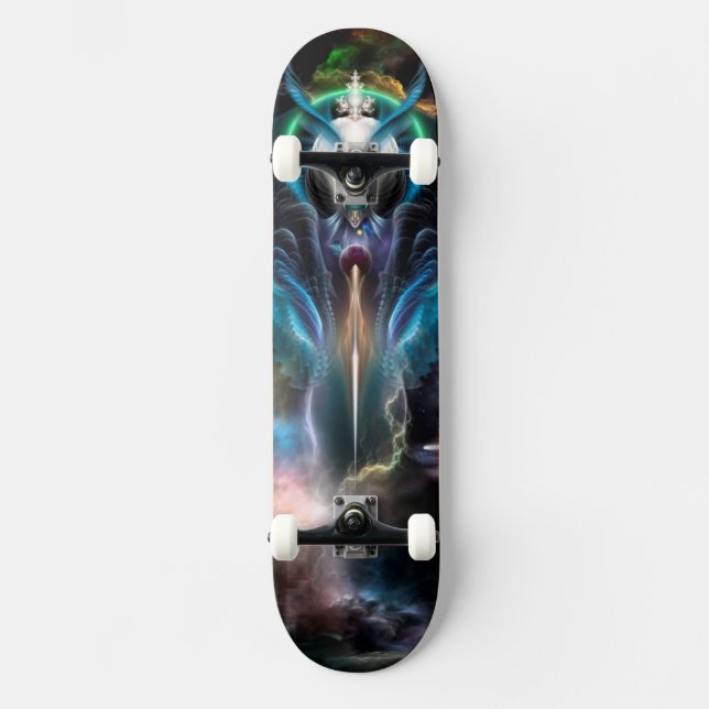 Thera Queen of the Galaxy Skateboard Deck (Framsida)