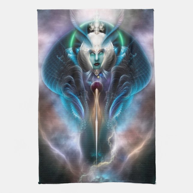 Thera The Etheral Queen Kökshandduk (Vertikal)