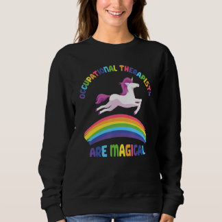 Therapist Are Magical   Unicorn Occupational Thera T Shirt