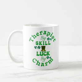 Therapist by Skill, Tur by Charm St Patricks Rolig Kaffemugg