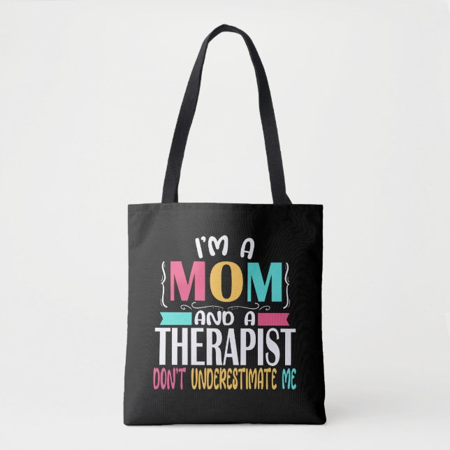 Therapist Counselor Psycholog Social Worker Mamma Tygkasse (Framsida)