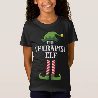 Therapist Elf Matching Family Group - juldel T Shirt