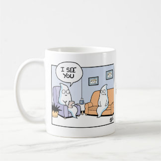 Therapist Ghost tells Patient Ghost is seen Kaffemugg