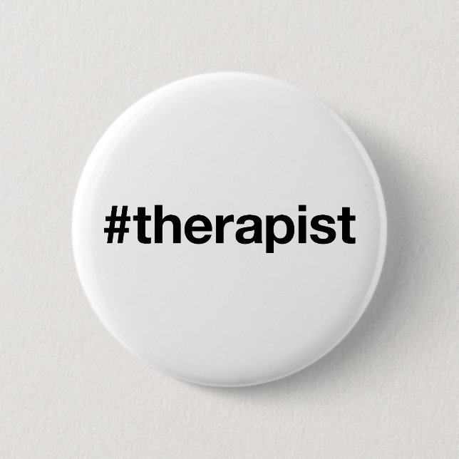 THERAPIST Hashtag Knapp (Framsida)