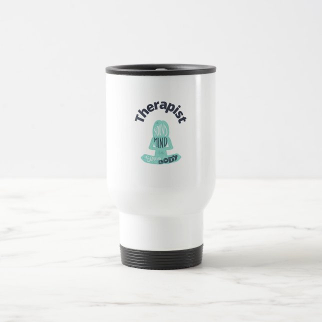 Therapist Yoga Pose Tumbler Resemugg (Center)