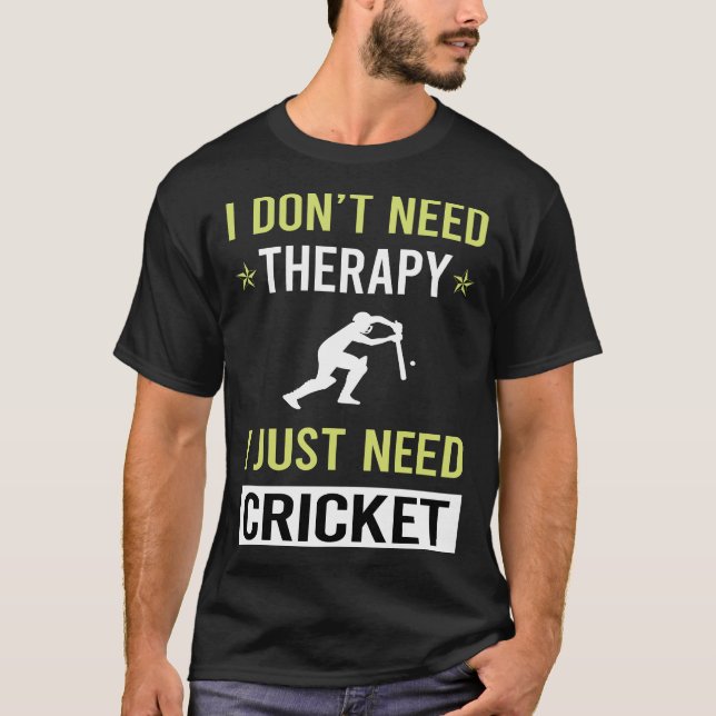 Therapy Cricket T Shirt (Framsida)