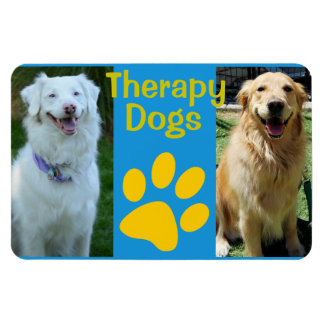 Therapy Hund Magnet