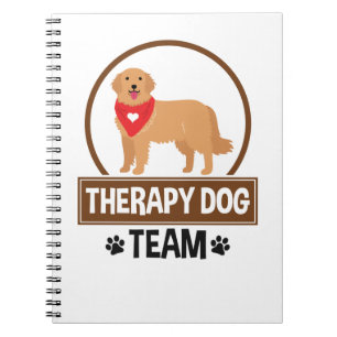 Therapy Hund Team Anteckningsbok
