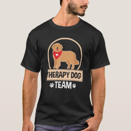 Therapy Hund Team T Shirt