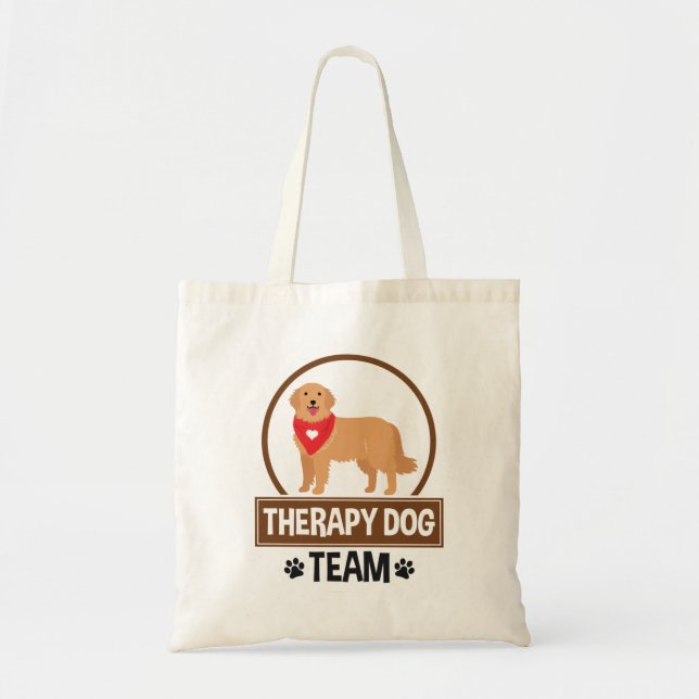 Therapy Hund Team Tygkasse (Framsidan)