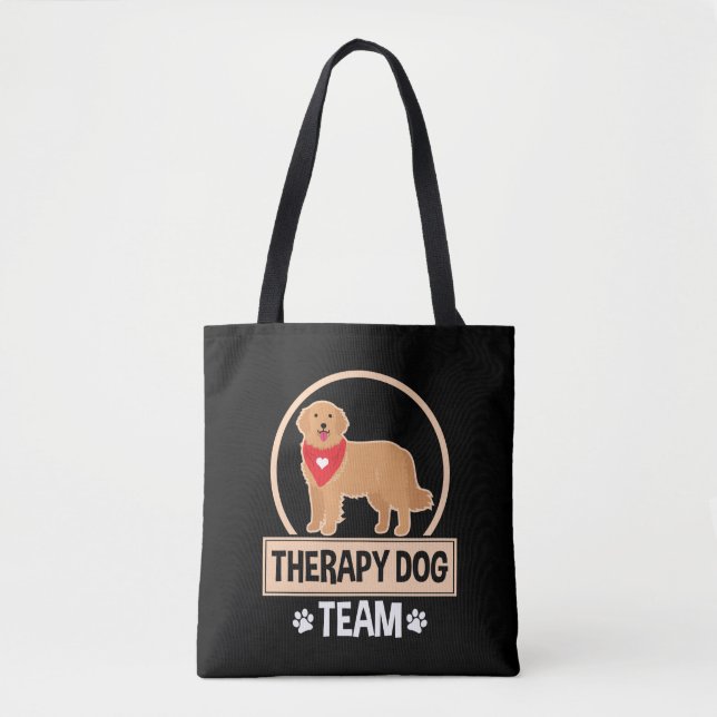 Therapy Hund Team Tygkasse (Framsida)