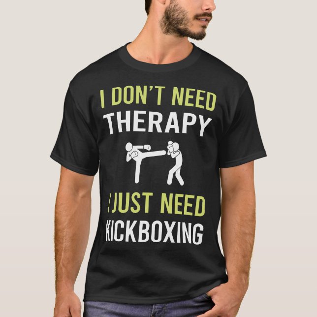 Therapy Kickboxing T Shirt (Framsida)