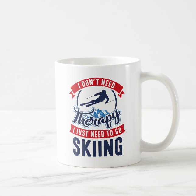 Therapy Skiing Kaffemugg (Höger)