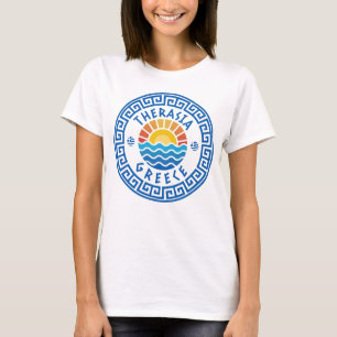 Therasia, Grekland - Sunshine and Sea Women's T Shirt