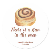 There is a Bun in the oven Baby Shower
