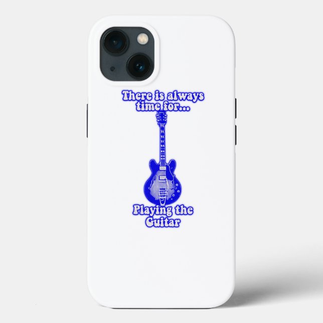 There is always time for playing the guitar. blue (Baksida)