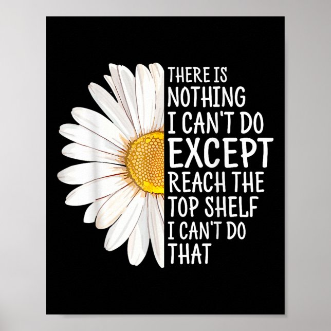 There Is Nothing I Can't Do Except Reach The Top S Poster (Framsidan)