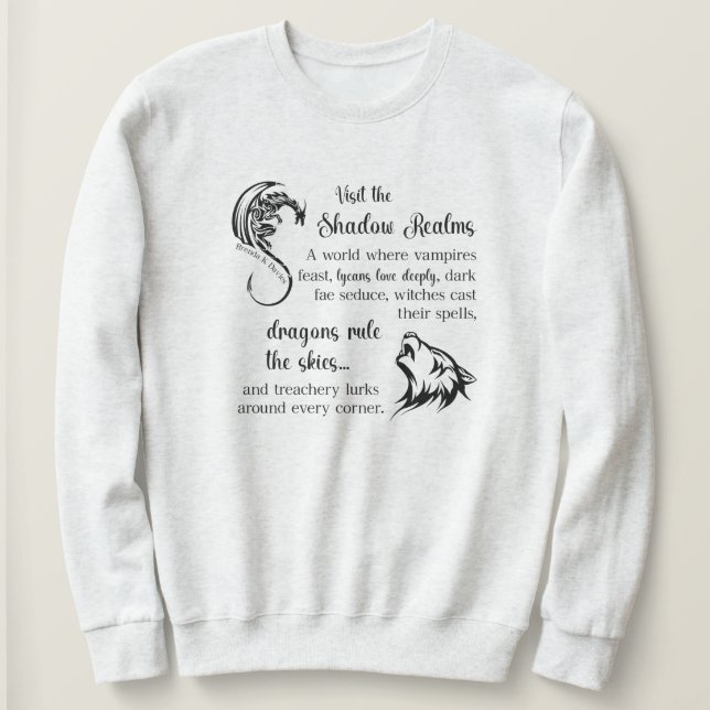 There’s No Escaping Brenda K Davies Shadow Realms T Shirt (Design framsida)