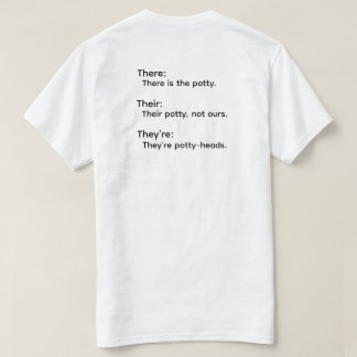 There Their They're Grammatik T-Shirt