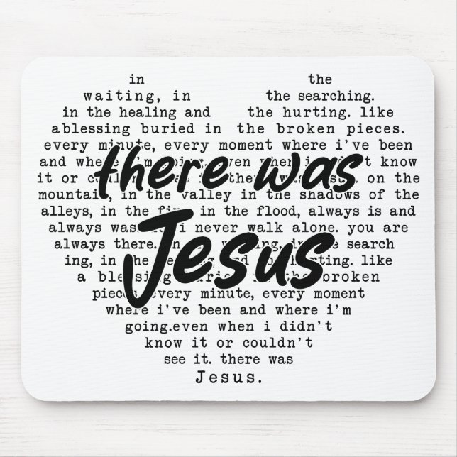There Was Jesus Musmatta (Framsidan)