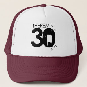 Theremin 30 logotyper (svart) keps