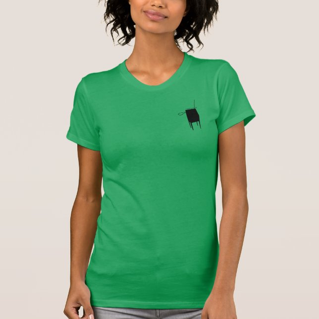 Theremin 30 RCA silhuette T Shirt (Framsida)