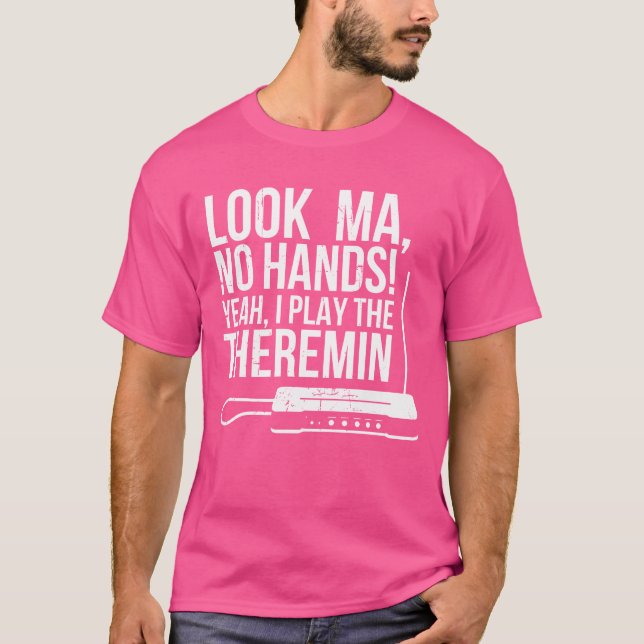 Theremin Citat pojke T Shirt (Framsida)