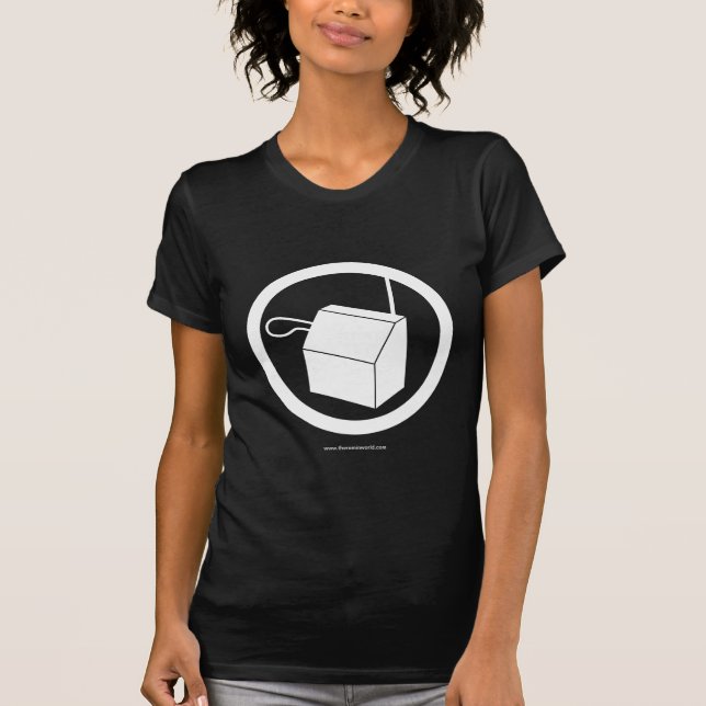 Theremin stenkvinna T Tee Shirt (Framsida)