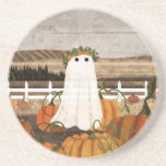 There's A Ghost In The Pumpkin Patch Again Underlägg<br><div class="desc">Walter the pumpkin king prepares for the autumn harvest festival adorned in his crown and pumpkin patch in full autumn color</div>