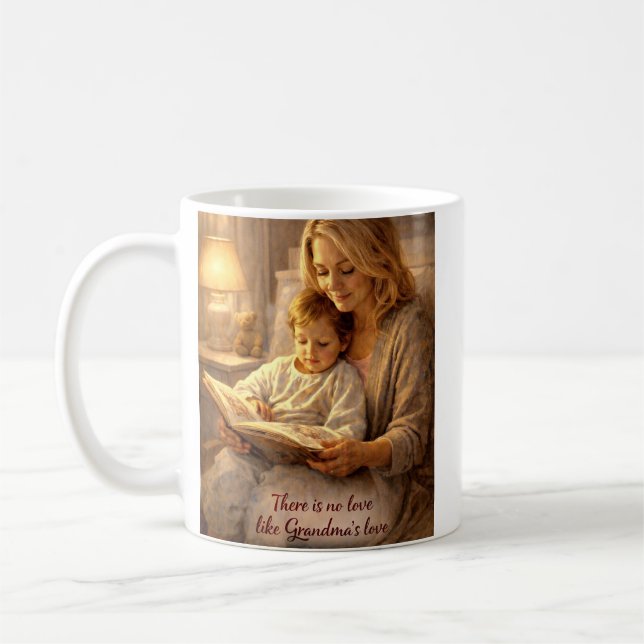 There's No Love Like Grandma's Love Mug Kaffemugg (Vänster)