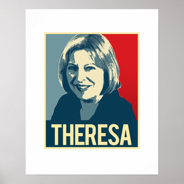 Theresa Propaganda Poster - (Framsidan)