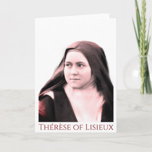 Thérèse av Lisieux (cirka 1890-talet) Kort